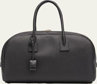 Saint Laurent Sac De Jour Boston Large Top-Handle Bag in Grain Leather