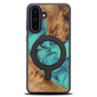 OEM Custodia Bewood Unique Per Samsung Galaxy A26 5g - Turchese Con Magsafe