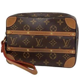 Louis Vuitton Pre-owned Vintage Monogram Handtas - Dames - Pre-owned - Bruin - Maat: ONE Size