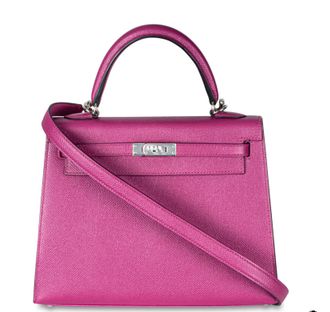 Hermès Hermés Rose Pourpre Epsom Leather 25cm Kelly