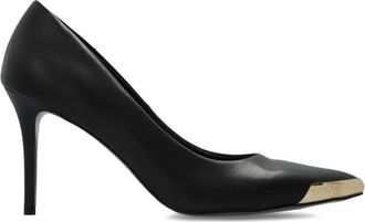 Versace Jeans Couture Schoenen met hakken - Dames - Pumps - Zwart - 39 EU - Leer - Schoenen