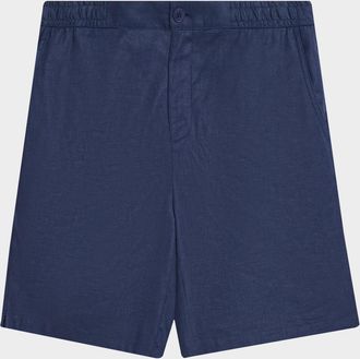 Bugatchi Men & apos;s Aerolinen Drawstring Shorts