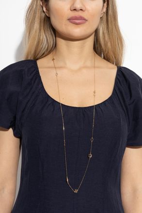 Tory Burch Necklace With Pendants, Womens, Gold