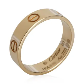 Cartier Pre-Owned Cartier Yellow Gold Love Ring