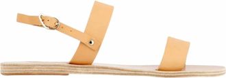 Ancient Greek Sandals Womens Clio Strap Sandal In Natural