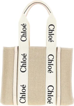 Chlo&eacute; Medium Woody tote bag Woman One Size