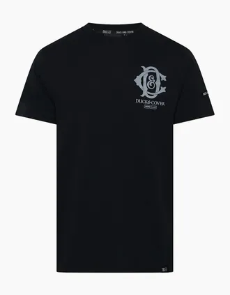 Duck and Cover Mens Randolph T-Shirt - Black - Size: 2X large