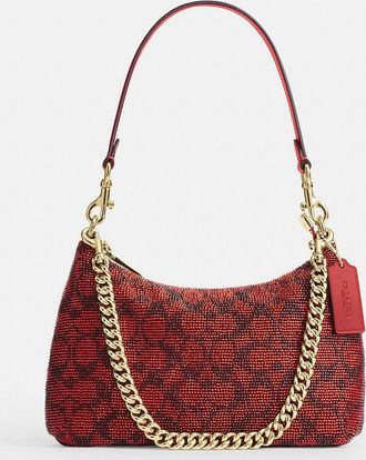 Coach Teri Shoulder Bag In Signature Satin
