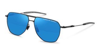 Porsche Design P86005 A564 Mens Sunglasses Black Size 61