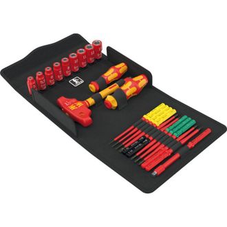 Wera Kraftform Kompakt vde 24 Allrounder Set 1, 25 pezzi - Wera