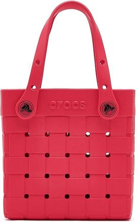 Crocs Crossbody Tote Handbags Digital Raspberry, Synthetic