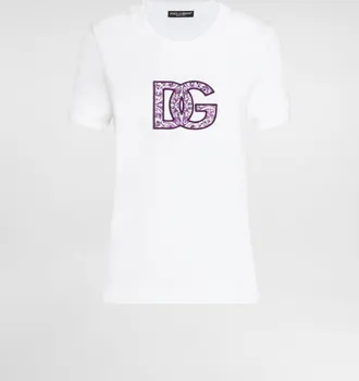 ロゴありTシャツ【DOLCE&GABBANA】女性★送料関税無料★ Women's Dolce & Gabbana T-Shirts - up to −65% | Stylight