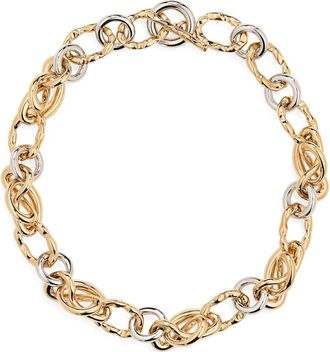 Oscar De La Renta O-Knot Collar Necklace in Yellow Gold at Nordstrom