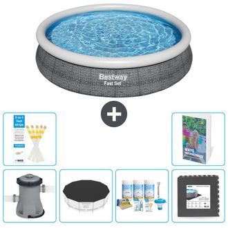 Bestway Piscina Bestway Fast Set Redonda - 366x76 Cm - 7-piezas S238
