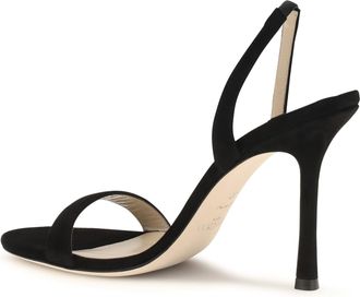 Jimmy Choo London Womens Sandals Jenn Black Calf Leather