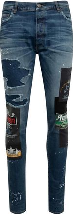 Amiri Lounge skinny jeans - Blue