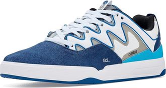 Osiris G2 Mens Skate Shoes Navy/White/Blue : 11.5 D - Medium, Leather
