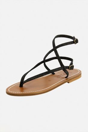 K.Jacques Womens Abako Sandal In Noir