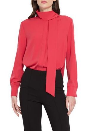 Lyss&eacute; Odette Scarf Neck Top in Defined Red at Nordstrom Rack, Size X-Small