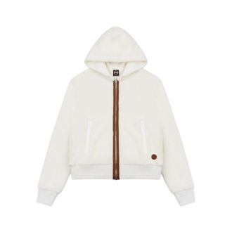 Colmar Sudadera de peluche con media cremallera - Sport - Mujer - Blanco - XS