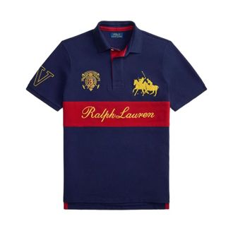 Polo Ralph Lauren Polo Shirts, male, Blue, Size: M Polo Shirt