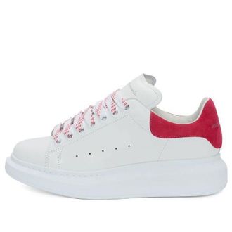 Alexander McQueen (WMNS) Alexander McQueen Oversized Sneaker White Peony Pink 553770WHGP79444