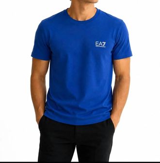Emporio Armani Ea7 T-Shirt - Plus In Blue