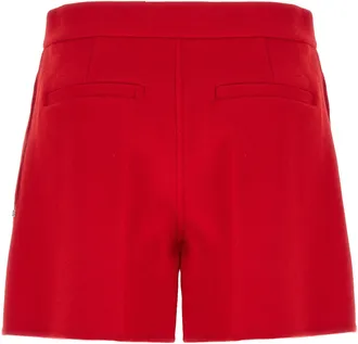 Sportmax Womens Multicolor Virgin Wool Bermuda Shorts