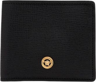Versace Medusa Biggie Bifold Leather Wallet