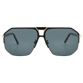 Chopard Polarized Grey Navigator Mens Sunglasses SCHG61 301P 62