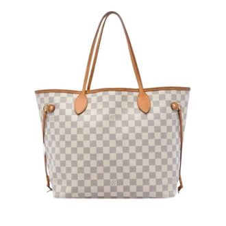 Louis Vuitton Pre-owned Neverfull MM - Pre-owned - Mujer - Blanco - ONE SIZE