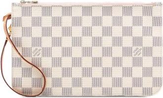 Louis Vuitton Pre-owned Clutches, female, White, Size: ONE SIZE Pre-owned Fabric Clutch