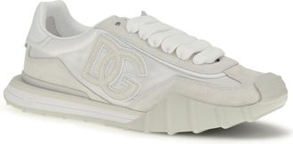 Dolce & Gabbana Mens Dg Athletic Sneakers Bianco-Panna Bianco/panna