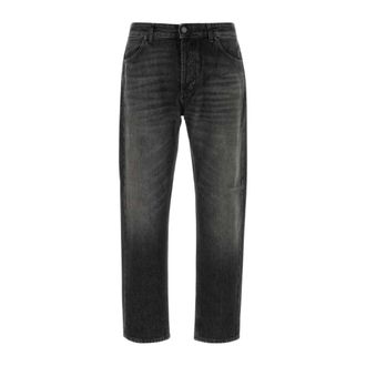 Pantaloni Torino Uomo, Jeans, Nero, W30, new