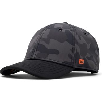 Melin Thermal Agame Infinite Performance Snapback Hat in Black Camo at Nordstrom, Size Medium