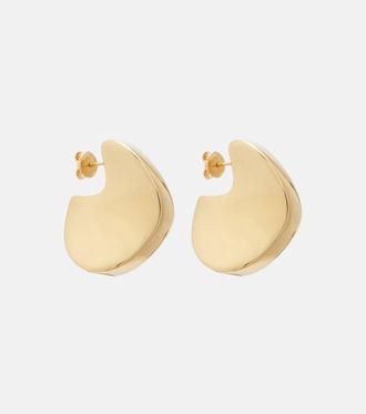 Bottega Veneta 18kt gold-plated sterling silver earrings