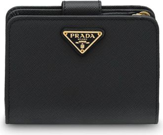 Prada Cartera Peque&ntilde;a de Cuero Saffiano Negro - Accessories - Mujer - Negro - ONE SIZE