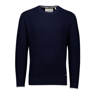 GANT Heren, Truien, Blauw, Maat: 2XL