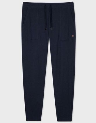Paul Smith Mens Paul Smith Waffle Lounge Pants, Navy Blue - Black - Size: 32/34/35