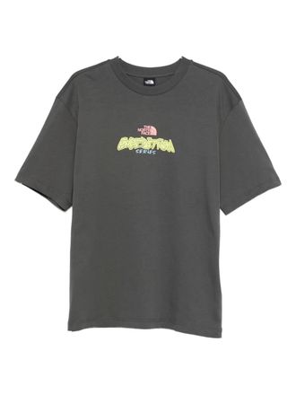 The North Face graphic-print T-shirt - men - Cotton/Polyester - S - Black