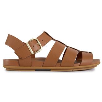 FitFlop Fitflop Womens Gracie Leather Fisherman Sandals - Tan - Size UK 5