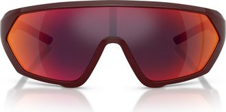 Ferrari 36mm Pillow Sunglasses in Bordeaux at Nordstrom