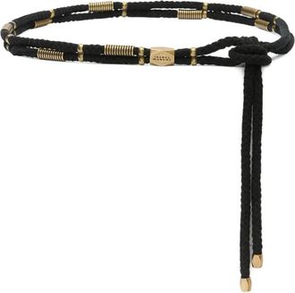 Isabel Marant Cintura Sayka con perline - Nero