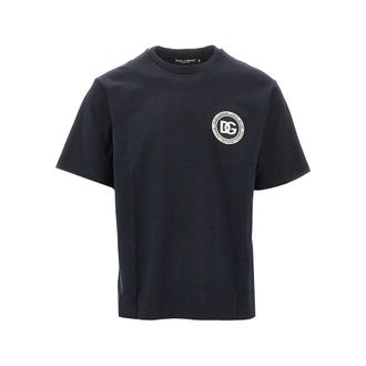 Dolce & Gabbana Logo patch T-shirt Man 46