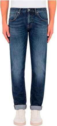 Dondup Uomo, Jeans, Blu, W33, new