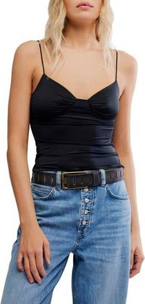 Free People My Way Triangle Camisole in Black at Nordstrom Rack, Size X-Small
