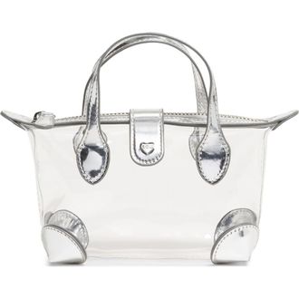 Stoney Clover Lane Clear Crossbody Bag in Silver Metallic at Nordstrom