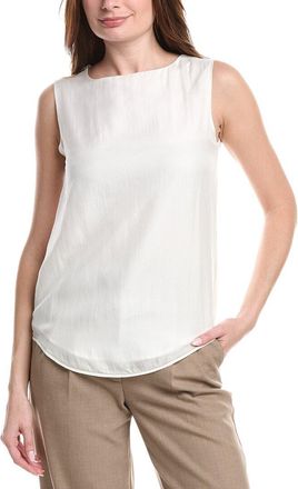 Fabiana Filippi Silk Boatneck Top