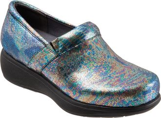 Softwalk Meredith Sport Clog in Iridescent Foil at Nordstrom, Size 6.5