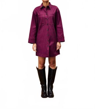 FRNCH Dianella Dress In Fuchsia
